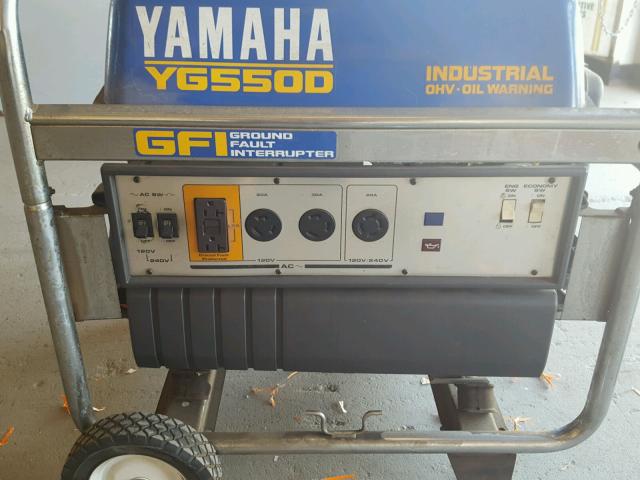 7ME030308 - 2012 YAMAHA YG550D BLUE photo 8