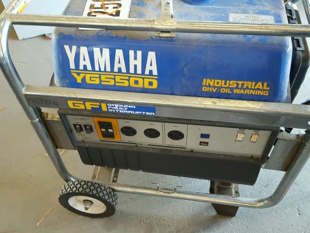 7ME030344 - 2012 YAMAHA YG550D BLUE photo 8