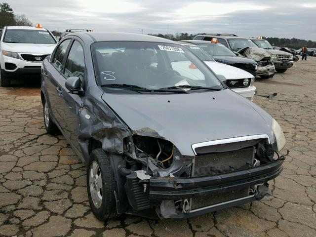 KL1TD56617B177611 - 2007 CHEVROLET AVEO BASE Boz foto 1
