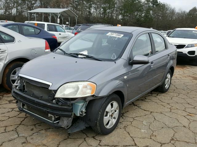 KL1TD56617B177611 - 2007 CHEVROLET AVEO BASE Boz foto 2