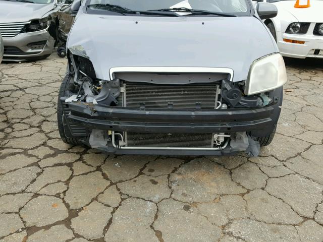 KL1TD56617B177611 - 2007 CHEVROLET AVEO BASE Boz foto 9