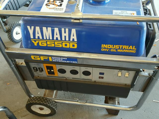 7ME030305 - 2012 YAMAHA YG550D BLUE photo 8