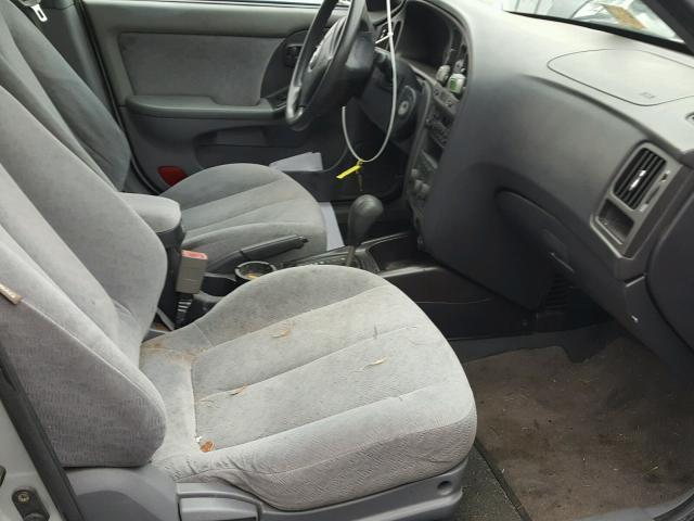 KMHDN46D04U792181 - 2004 HYUNDAI ELANTRA GL SILVER photo 5