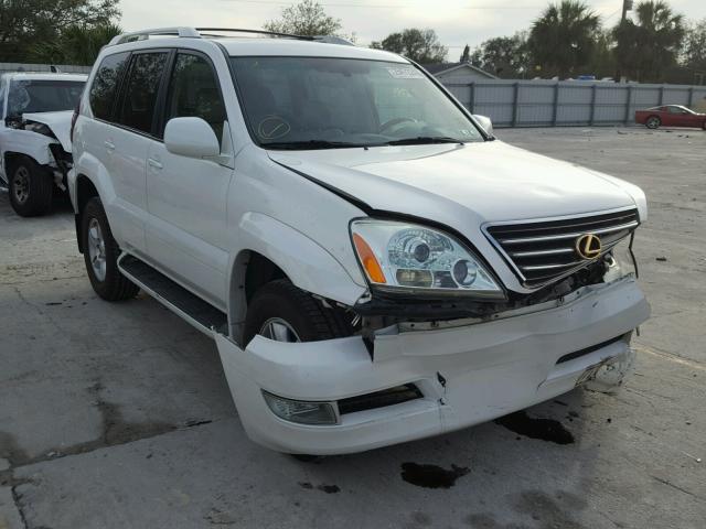 JTJBT20X960113010 - 2006 LEXUS GX 470 WHITE photo 1