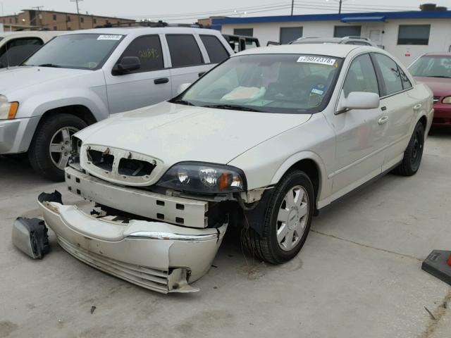 1LNHM86S24Y608331 - 2004 LINCOLN LS Krem foto 2