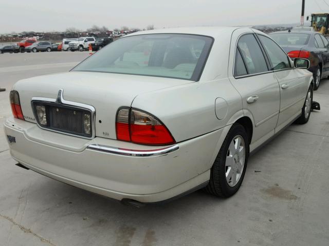 1LNHM86S24Y608331 - 2004 LINCOLN LS CREAM photo 4