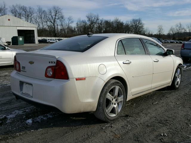 1G1ZC5E01CF262981 - 2012 CHEVROLET MALIBU 1LT WHITE photo 4