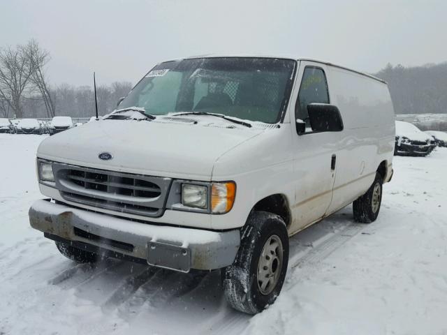 1FTNE24201HA26521 - 2001 FORD ECONOLINE WHITE photo 9