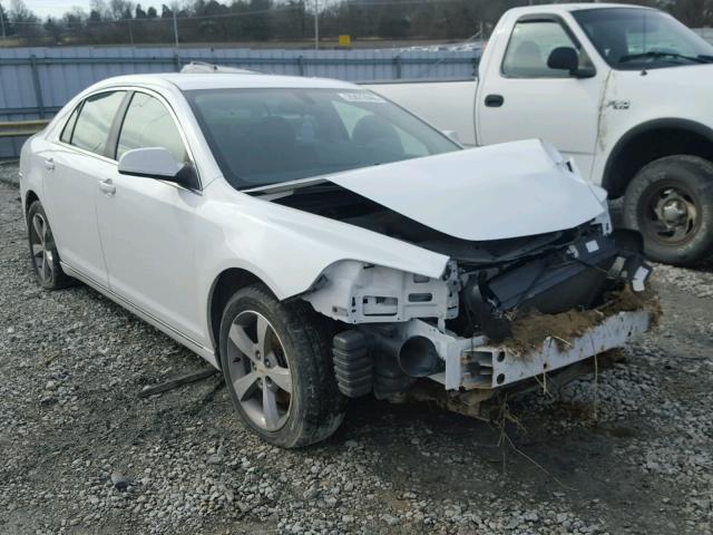 1G1ZC5EU3BF193065 - 2011 CHEVROLET MALIBU 1LT WHITE photo 1