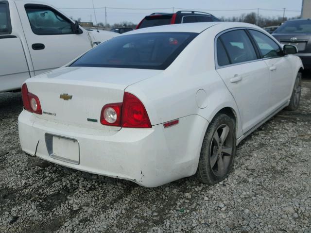 1G1ZC5EU3BF193065 - 2011 CHEVROLET MALIBU 1LT WHITE photo 4