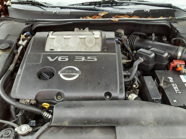 1N4BA41E84C863212 - 2004 NISSAN MAXIMA SE RED photo 7