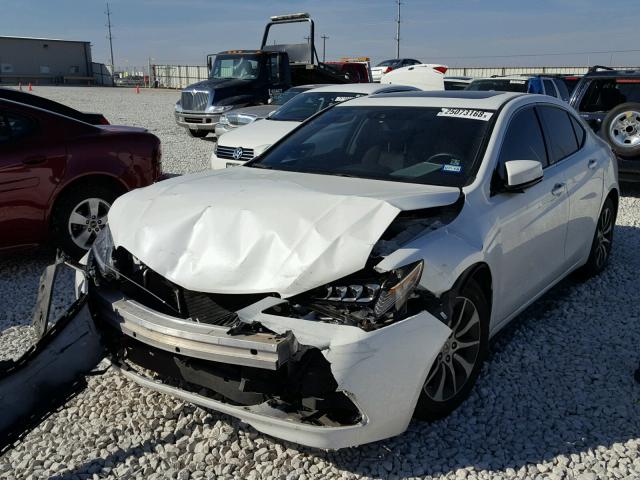 19UUB1F52GA015061 - 2016 ACURA TLX TECH WHITE photo 2