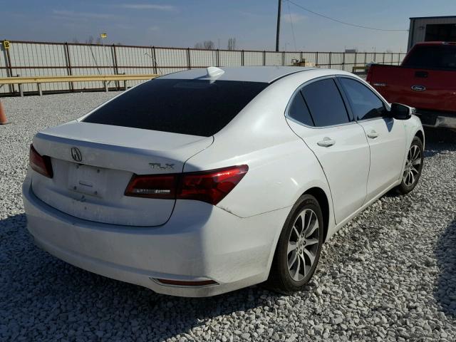 19UUB1F52GA015061 - 2016 ACURA TLX TECH WHITE photo 4