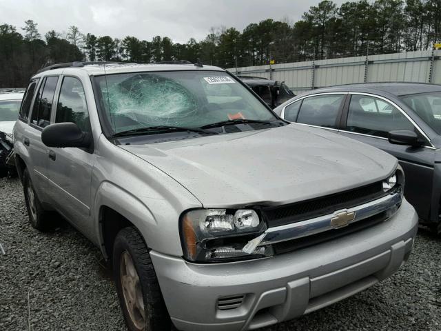 1GNDS13S272198293 - 2007 CHEVROLET TRAILBLAZE SILVER photo 1