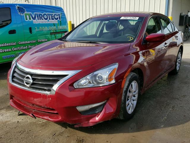 1N4AL3AP9FC260404 - 2015 NISSAN ALTIMA 2.5 BURGUNDY photo 2