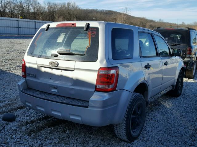 1FMCU0C76CKB31058 - 2012 FORD ESCAPE XLS SILVER photo 4