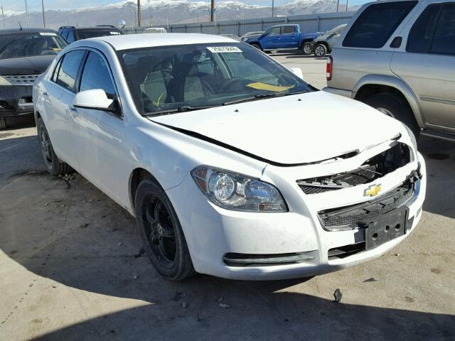 1G1ZH57B99F111752 - 2009 CHEVROLET MALIBU 1LT WHITE photo 1