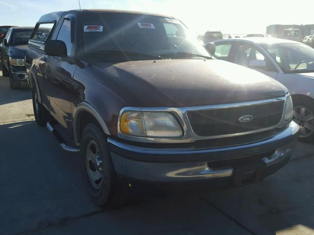 1FTZF1725WKB30162 - 1998 FORD F150 MAROON photo 1