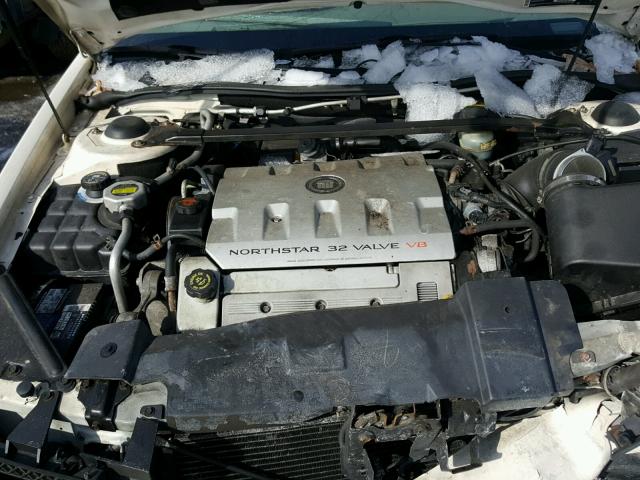 1G6EC12902B106585 - 2002 CADILLAC ELDORADO C WHITE photo 7