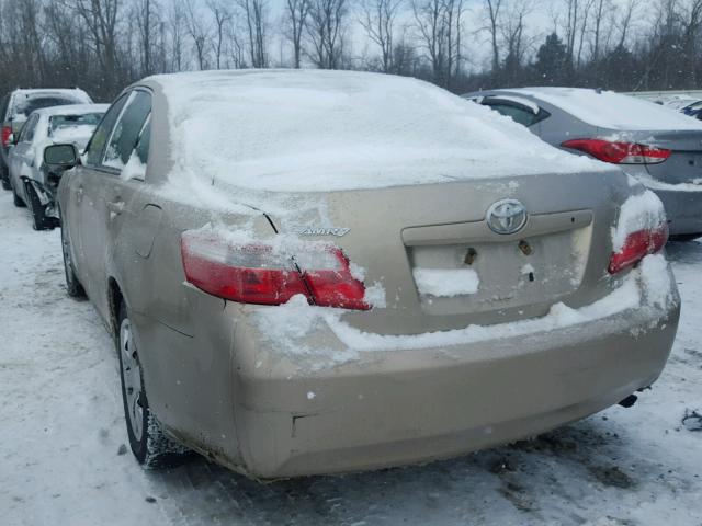 4T1BE46K79U314496 - 2009 TOYOTA CAMRY BASE TAN photo 3