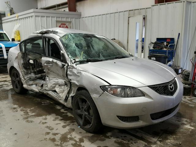 JM1BK12F351274174 - 2005 MAZDA 3 I SILVER photo 1