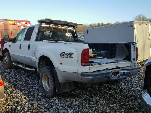 1FTWW33F62EC62878 - 2002 FORD F350 SUPER WHITE photo 3