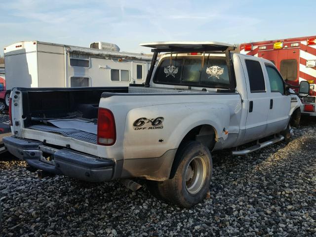 1FTWW33F62EC62878 - 2002 FORD F350 SUPER WHITE photo 4