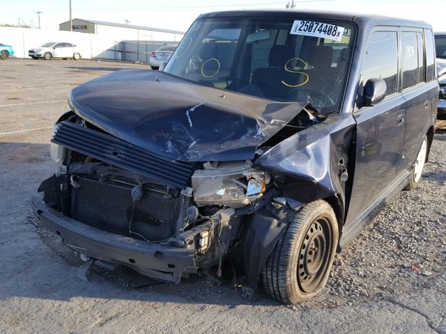 JTLKT324354026338 - 2005 TOYOTA SCION XB BLUE photo 9