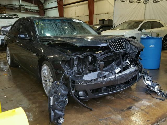 WBAHL83508DT12465 - 2008 BMW 750I BLACK photo 1