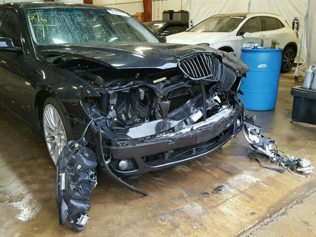 WBAHL83508DT12465 - 2008 BMW 750I BLACK photo 9