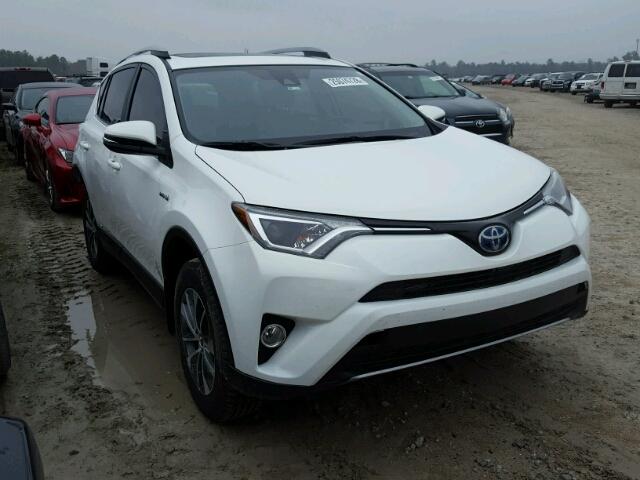 JTMRJREV7HD148745 - 2017 TOYOTA RAV4 HV LE WHITE photo 1