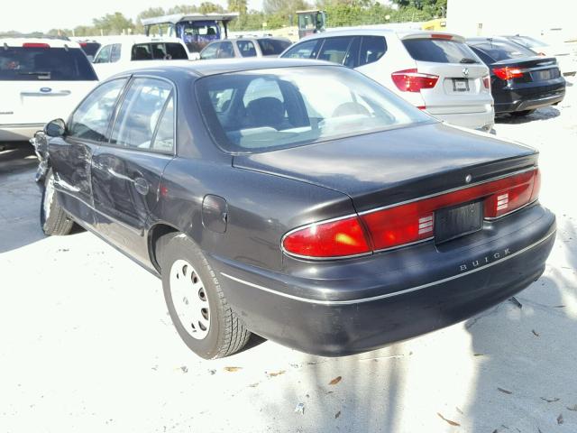 2G4WS52J621117219 - 2002 BUICK CENTURY CU CHARCOAL photo 3