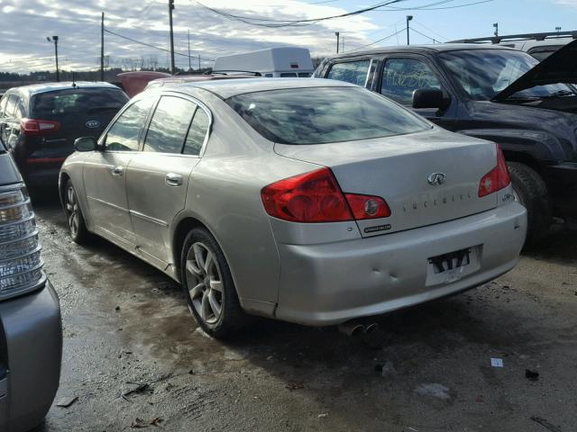 JNKCV51F15M304788 - 2005 INFINITI G35 BROWN photo 3