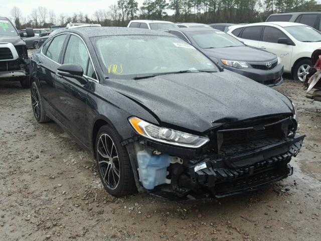 3FA6P0K90ER284678 - 2014 FORD FUSION TIT BLACK photo 1