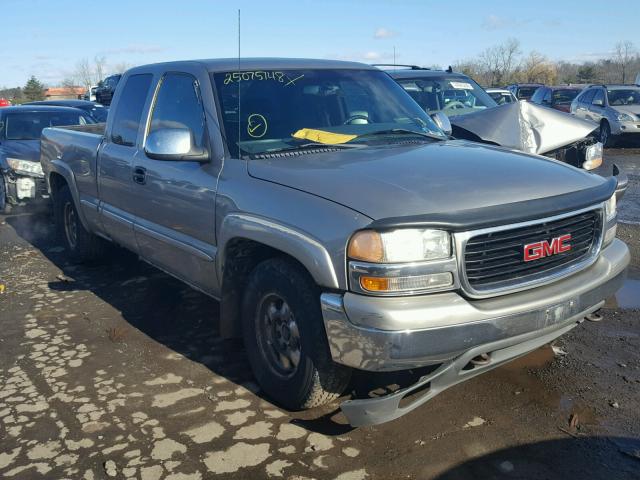 2GTEK19T711111489 - 2001 GMC NEW SIERRA BEIGE photo 1