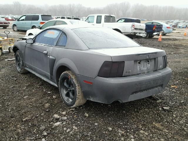 1FAFP42X64F102337 - 2004 FORD MUSTANG GT GRAY photo 3