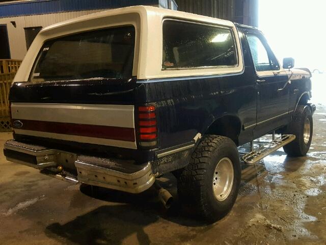 1FMEU15N9LLB02397 - 1990 FORD BRONCO U10 BLUE photo 4