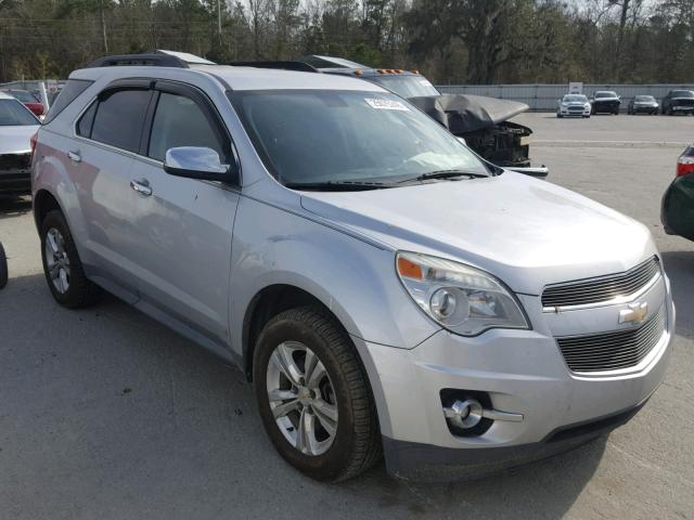 2CNALDEW6A6222076 - 2010 CHEVROLET EQUINOX LT SILVER photo 1