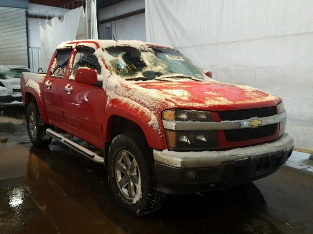 1GCHTDFP4C8108133 - 2012 CHEVROLET COLORADO L RED photo 1