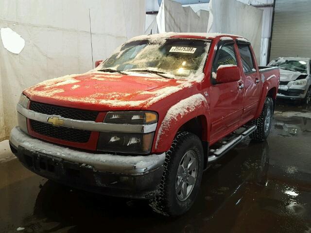 1GCHTDFP4C8108133 - 2012 CHEVROLET COLORADO L RED photo 2