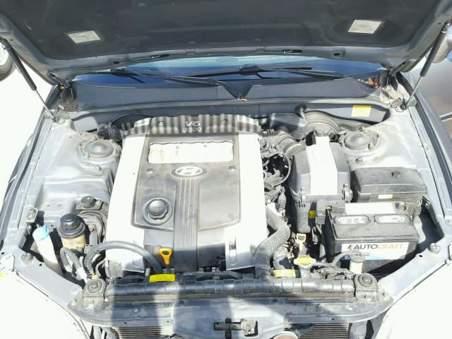 KMHFU45E14A322197 - 2004 HYUNDAI XG 350 GRAY photo 7