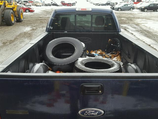 1FTVF14564NA42097 - 2004 FORD F150 蓝色 照片 6