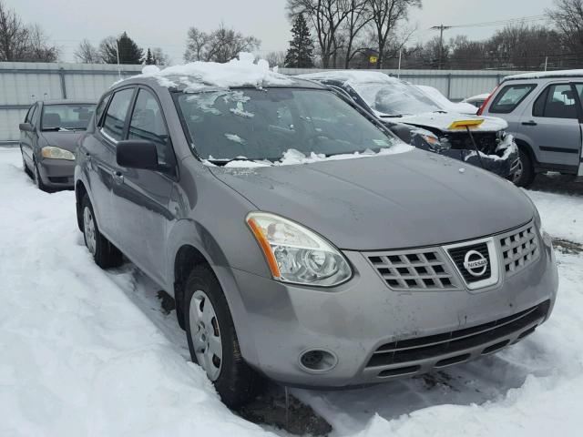 JN8AS58V08W412184 - 2008 NISSAN ROGUE S SILVER photo 1