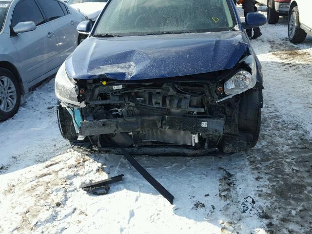 3KPA24AB0JE047334 - 2018 KIA RIO LX Կապույտ լուսանկար 9