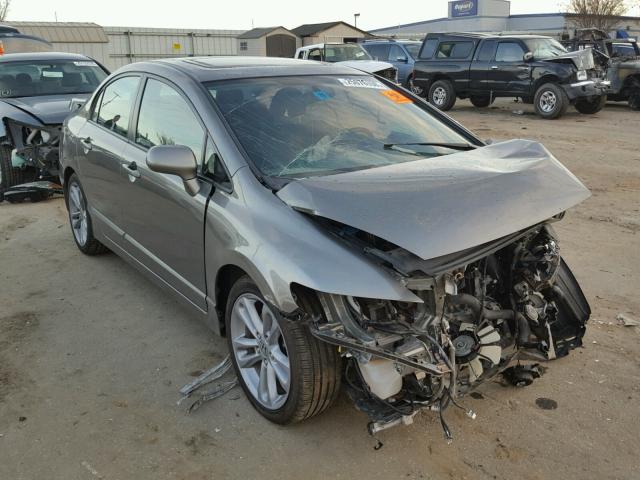 2HGFA55538H708504 - 2008 HONDA CIVIC SI GRAY photo 1