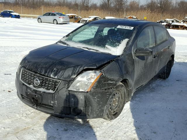 3N1AB61E08L761608 - 2008 NISSAN SENTRA 2.0 BLACK photo 2