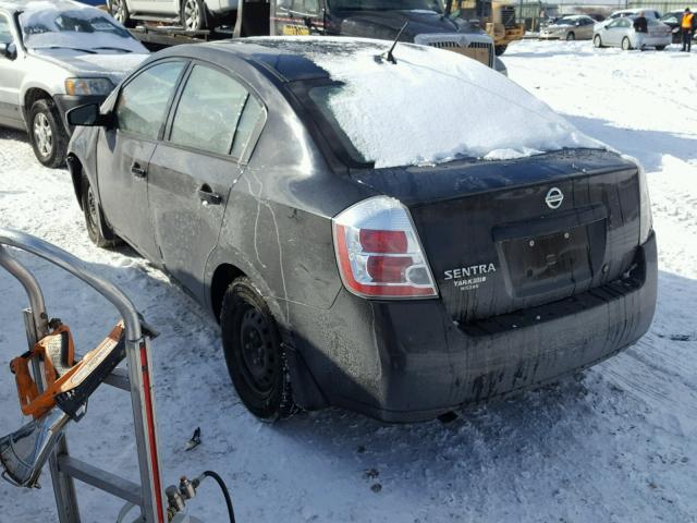 3N1AB61E08L761608 - 2008 NISSAN SENTRA 2.0 BLACK photo 3