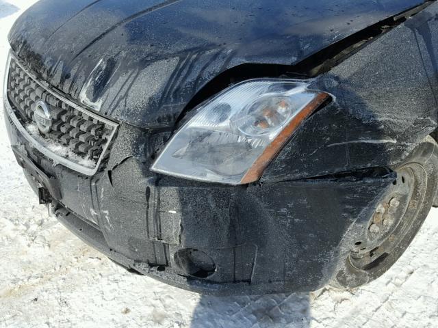 3N1AB61E08L761608 - 2008 NISSAN SENTRA 2.0 BLACK photo 9