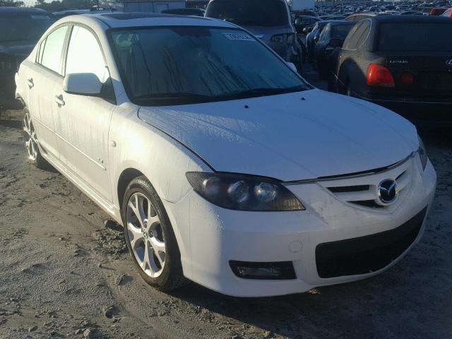 JM1BK323891233496 - 2009 MAZDA 3 S WHITE photo 1