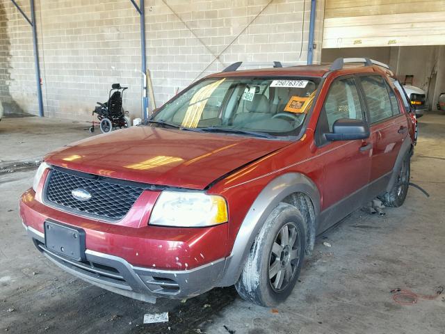 1FMZK04116GA21097 - 2006 FORD FREESTYLE BURGUNDY photo 2